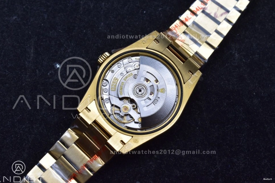 QF V5 Edition Bracelet Dial 36 President Best Weight) Steel on Gold vr3255 YG DayDate 904L (Gain 1115